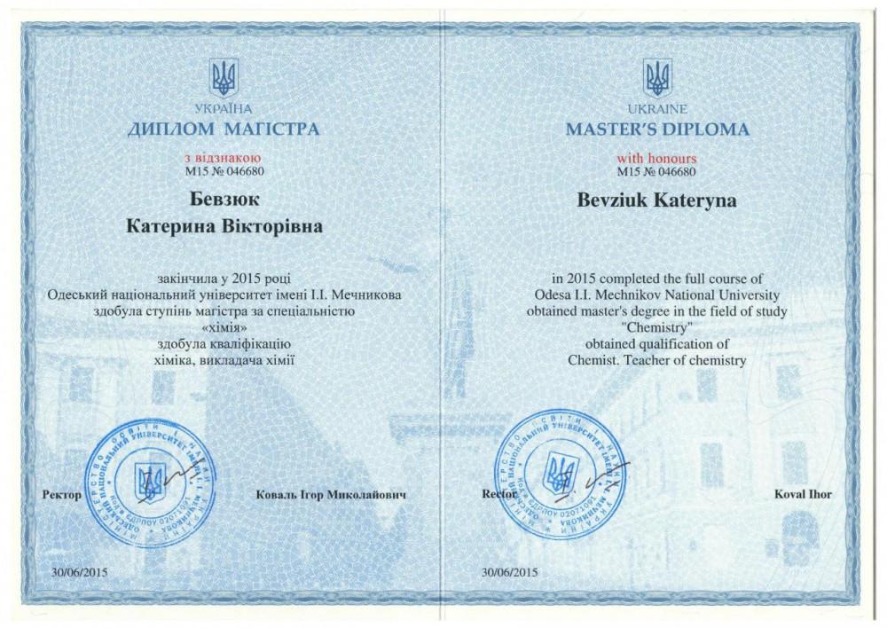Бевзюк Катерина Вікторівна - Відгуки учнів Бевзюк Катерина Вікторівна - Відгуки учнів