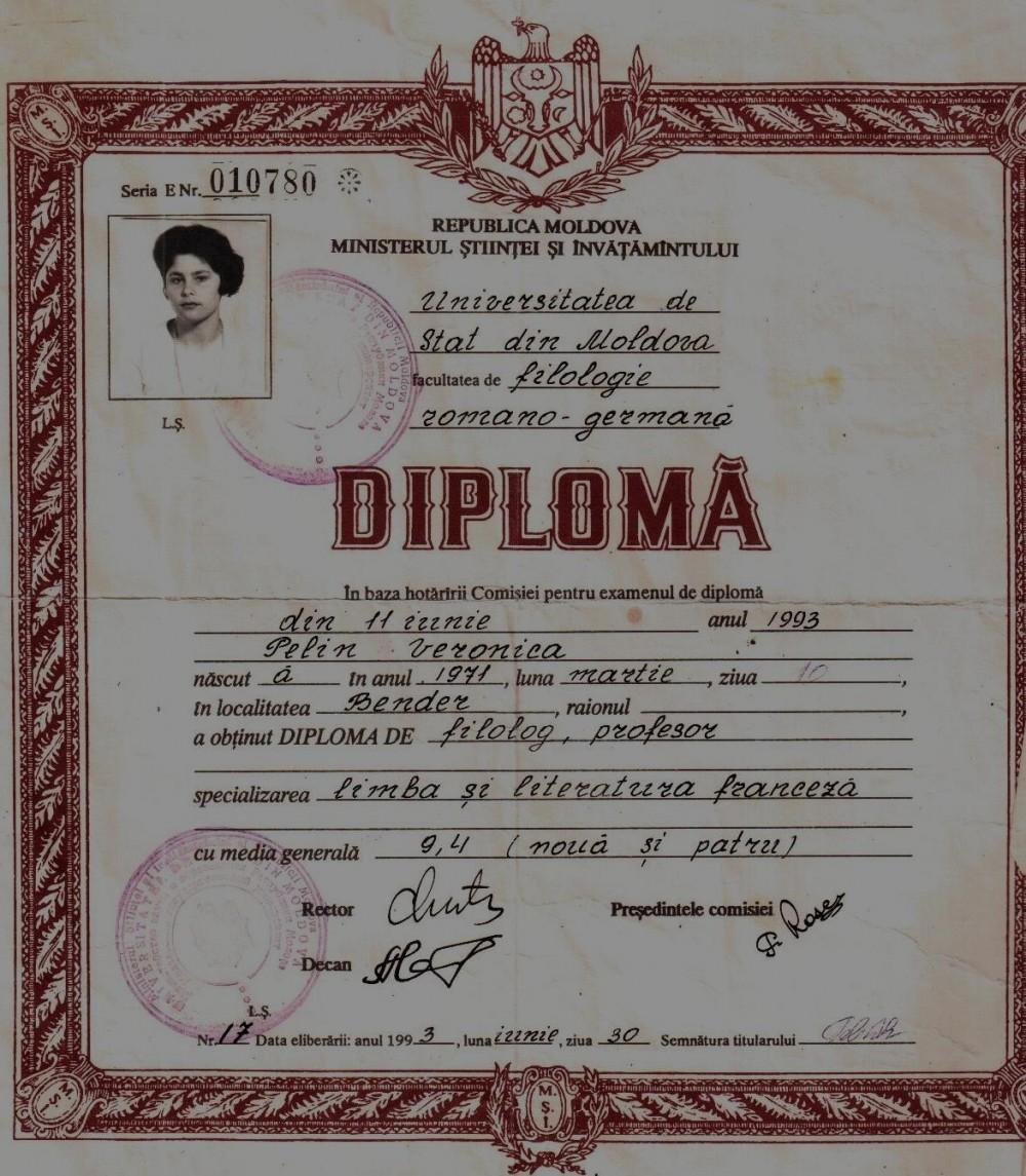 Грозова Вероника Ивановна - Диплом репетитора Грозова Вероника Ивановна - Диплом репетитора